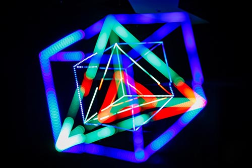 奉贤LIGHT IN 光影艺术展览展会拍摄